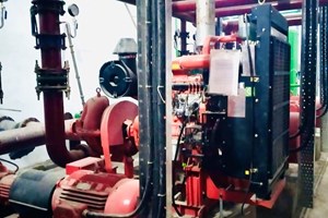 SITC of fire-fighting & hydropneumatic pumps at Shalimar One World, Lucknow