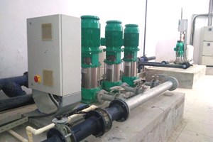 SITC of hydropneumatic pumps at Shalimar Garden Bay, Lucknow