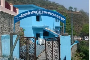 ADB funded Uttarakhand Emergency Assistance Project of pipeline work at Rudraprayag